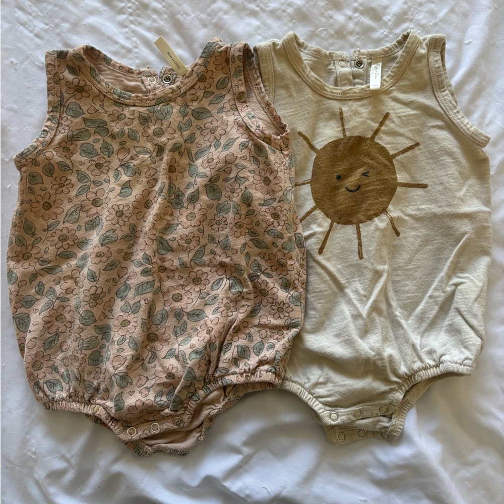 Rylee + Cru Bubble Onesie Set 3-6mo